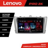 Navigatie Toyota Avensis 2009-2015 Lenovo Kit-TY12 8 core QLED 2K 4+64 360 Android Waze USB Navigatie Internet Youtube Radio CarStore Technology