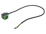 Cablu de conectare mufă A 3 pini 18mm mamă