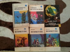 WINNETOU/COMOARA DIN LACUL DE ARGINT/TESTAMENTUL INCASULUI/INSULA GIUVAIERELOR-KARL MAY