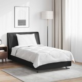 vidaXL Duvet pentru Toate Sezoanele cu pernă 2 pcs Alb Microfibră 3376576