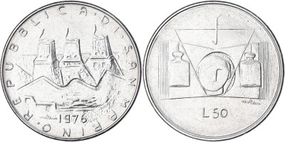 San Marino 1976 - 50 lire UNC foto