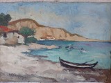 Peisaj la Balcic de V BREAZU 1947