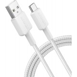 Cablu Date si Incarcare USB-A - USB-C Anker 322, 18W, 0.9m, Alb A81H5G21