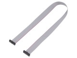 Cablu panglică SAMTEC IDC 381mm FFSD-10-D-15.00-01-N cu conectori IDC ambele părți