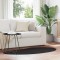vidaXL Covor Negru 80 x 150 cm Poliester 4103747