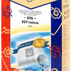 Sac aspirator ETA 419, sintetic, 4X saci + 2 filtre, K&M