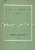 Studii Si Articole De Istorie XIV 1969 - P. Constantinescu-Iasi, N. Adaniloaie