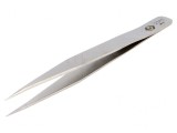 Pensetă Precizie 130mm V&acirc;rf Alungit &Icirc;ngust