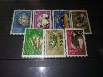 TIMBRE URSS PLANTE 1964 foto