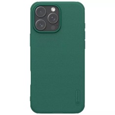Husa iPhone 16 Pro Max Nillkin Super Frosted Shield Pro, verde foto