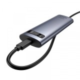 Rack Baseus FlyJoy Series pentru SSD SATA M.2 NVMe, Gri B00760600811-02