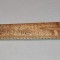 Fluier dublu din lemn lungime 32 cm