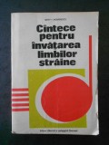 SIMION MORARESCU - CANTECE PENTRU INVATAREA LIMBILOR STRAINE