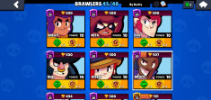 VAND CONT DE BRAWL STARS 16K TROFEE+45 DE BRAWLERI foto