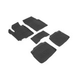 Covorase Cauciuc Premium Stil Tavita Suzuki SX4 II 2013-2021 Negre Fara Miros