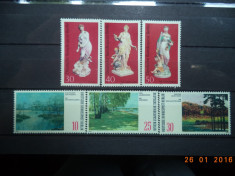 1972/74 Germania ( Berlin ) - Arta** Doua serii complete. foto