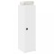 vidaXL Dulap de baie cu suport role, alb, 20,5x22x72 cm