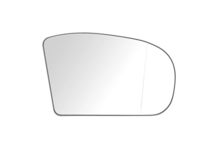 Geam oglinda Mercedes Clasa C Sportcoupe (Cl203), 11.2000-05.2008, Clasa C (W203) 05.2000-03.2007, Clasa E (W211) 03.2002-06.2006, Dreapta, Crom, Cu