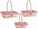 Cumpara ieftin Set 3 cosuri 27x23x28 cm, 24.5x21x26.5 cm, 21x18x24 cm