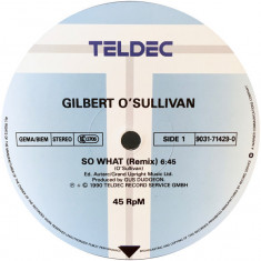 Gilbert O'Sullivan - So What (Vinyl)