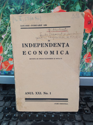 Independența economică anul XXI nr. 1, ian.-feb. 1938, reclame, București 147 foto