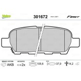 Valeo set placute frana, frana disc First
