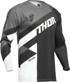 Tricou atv/cross Thor Sector Checker, culoare negru/gri, marime 4XL Cod Produs: MX_NEW 29107586PE