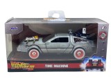 Macheta metal Time Machine Delorean back to the future 3, gri 1/32