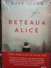 Kate Quinn - Reteaua Alice (Editia: 2019) foto