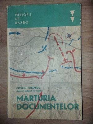Marturia documentelor- Costin Ionascu foto