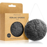 BrushArt Home Salon Konjac sponge burete exfoliant bl&acirc;nd faciale Charcoal 5 g