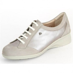 Pantofi Femei Finn Comfort Estoril Rocktaupe Nubukluxperl 3600901307 foto