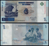 CONGO █ bancnota █ 1 Franc █ 1997 █ P-85a █ UNC █