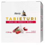 TABIETURI CEAI DE FRUCTE ROSII 12DZ, Alevia