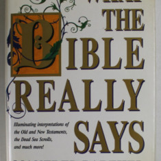 WHAT THE BIBLE REALLY SAYS by MANFRED BARTHEL , ILLUMINATED INTERPRETATIONS OF THE OLD AND NEW TESTAMENTS ....AND MUCH MORE ! , 1992