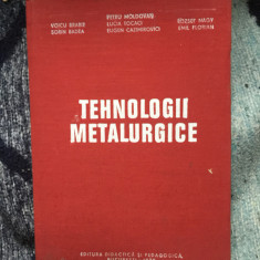 w1 Tehnologii Metalurgice - Voicu Brabie, Sorin Badea, Petru Moldovan, Lucia
