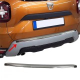 Ornament Inox Protectie Bara Spate Portbagaj Dacia Duster 2 2018-2022 Crom Tuning Exterior