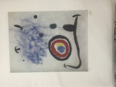 Litografie Joan Miro ,50x70 cm,editia SPADEM foto