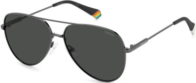 Ochelari de Soare POLAROID PLD 6187/S KJ1/M9, 60mm, Gri foto