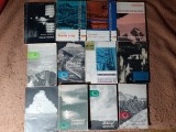 14 vol. colecția Patria Noastră (Victor B&icirc;rlădeanu, Xantus Janos, Horia Liman, Victor Kernbach, Bucegi etc.) - peisaje, meleaguri, panoramic, Tineretului