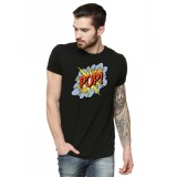 Tricou barbati negru - POP - XL