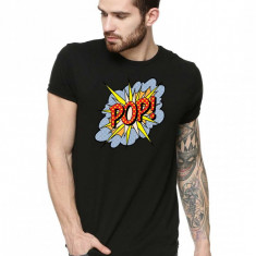 Tricou barbati negru - POP - S