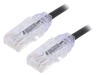 Cablu Patch Cord PANDUIT Cat6 U/UTP 5m Negru RJ45 LSZH Cupru