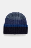 United Colors of Benetton caciula de lana de lana, din tricot gros, 123MKA00Q