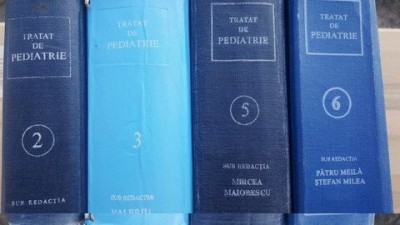 Tratat de pediatrie 2, 3, 5, 6 SUB REDACTIA MIRCEA GEORMANEANU, PATRU MILEA, STEFAN MILEA, CLAUDIU TANDEL, VALERIU POPESCU foto