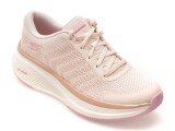 Pantofi sport SKECHERS nude, 129008, din material textil