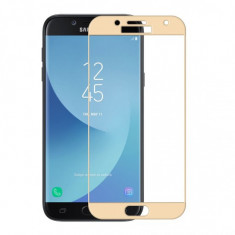 Folie De Protectie Din Sticla 6D Pentru Samsung Galaxy J5 2017, J530, Gold