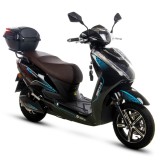 Scuter elelctric Blinc Beta B1, 2000W, 72V, culoare negru/albastru Cod Produs: MX_NEW BLINCBETAB2200W1-3