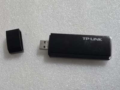 Placa de retea Wireless TP-LINK Archer T4U, USB3.0, Dual Band 300 + 867 Mbps foto