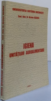 IGIENA UNITATILOR AGROALIMENTARE , 2008 foto